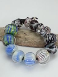 Armband BlauGruenTrans